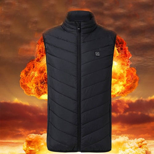 Winter heated vest electric - heated,